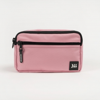 BABY PINK DOUBLE BUMBAG