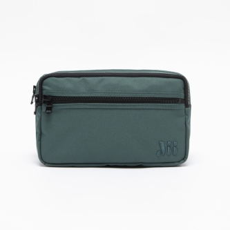 Grace Petrol Green Double Bumbag For Milagron